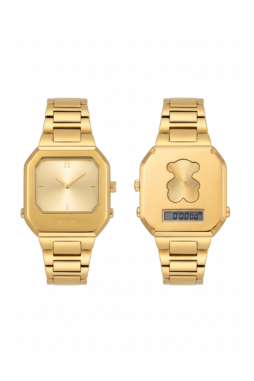 Reloj Tous Lit Reveal IPG Analógico Digital Oso