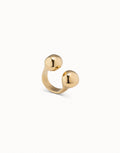 Anillo ANI0572 bolas bañado en oro de 18k TALLA XL