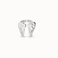Anillo bañado en plata de ley con forma de alas  TALLA 15