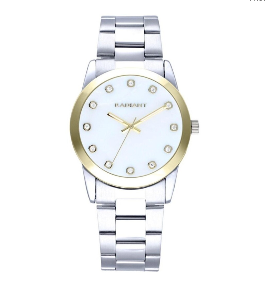 RELOJ Dorado, Plateado, Blanco RA584203