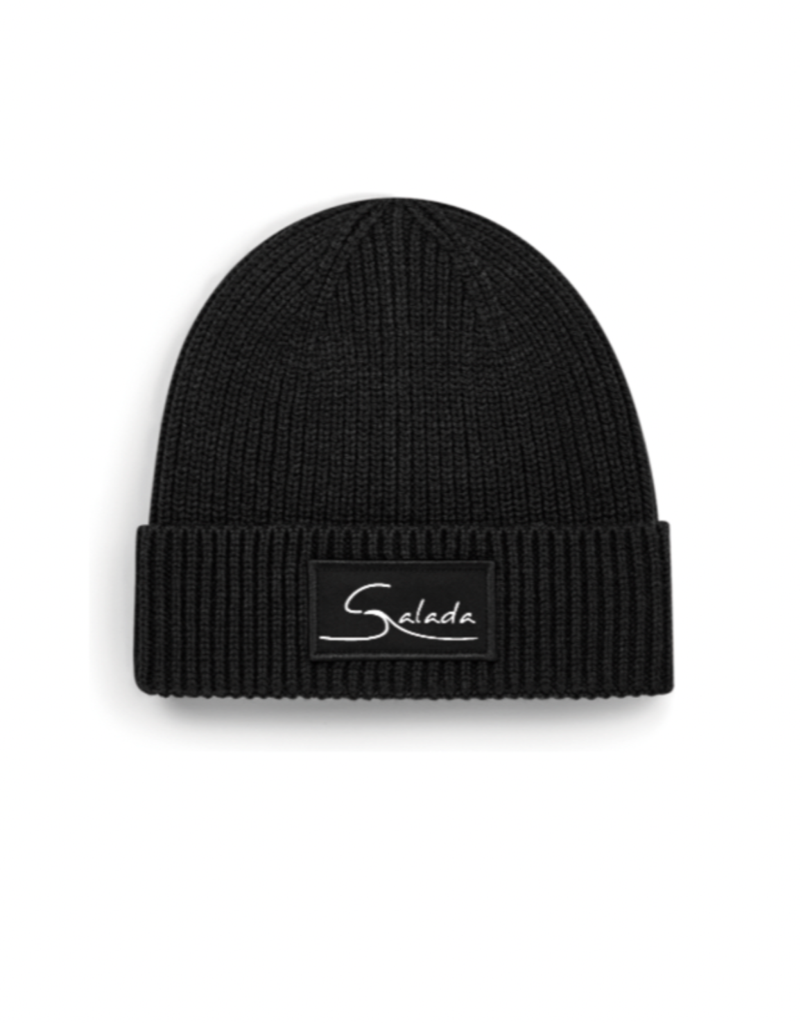 Gorro pasamontañas beige con parche