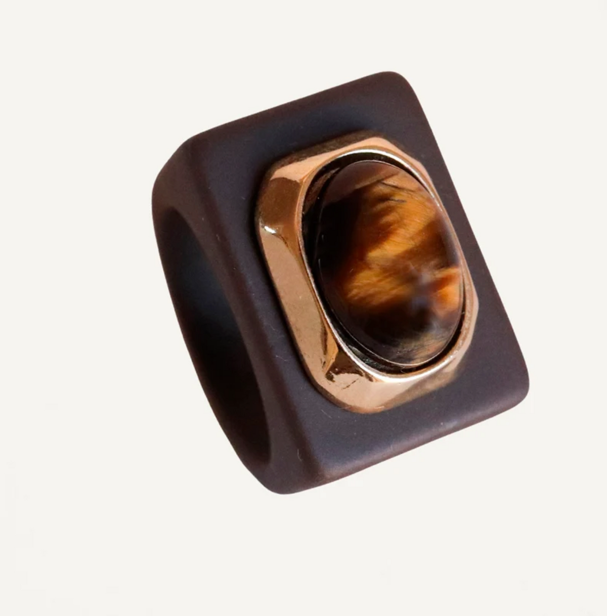 Anillo Marrón N.251/20 Oj Tigre OVXXL