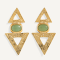 Pendientes Luvo Aventurina