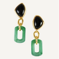Pendientes Basil Studio Negros