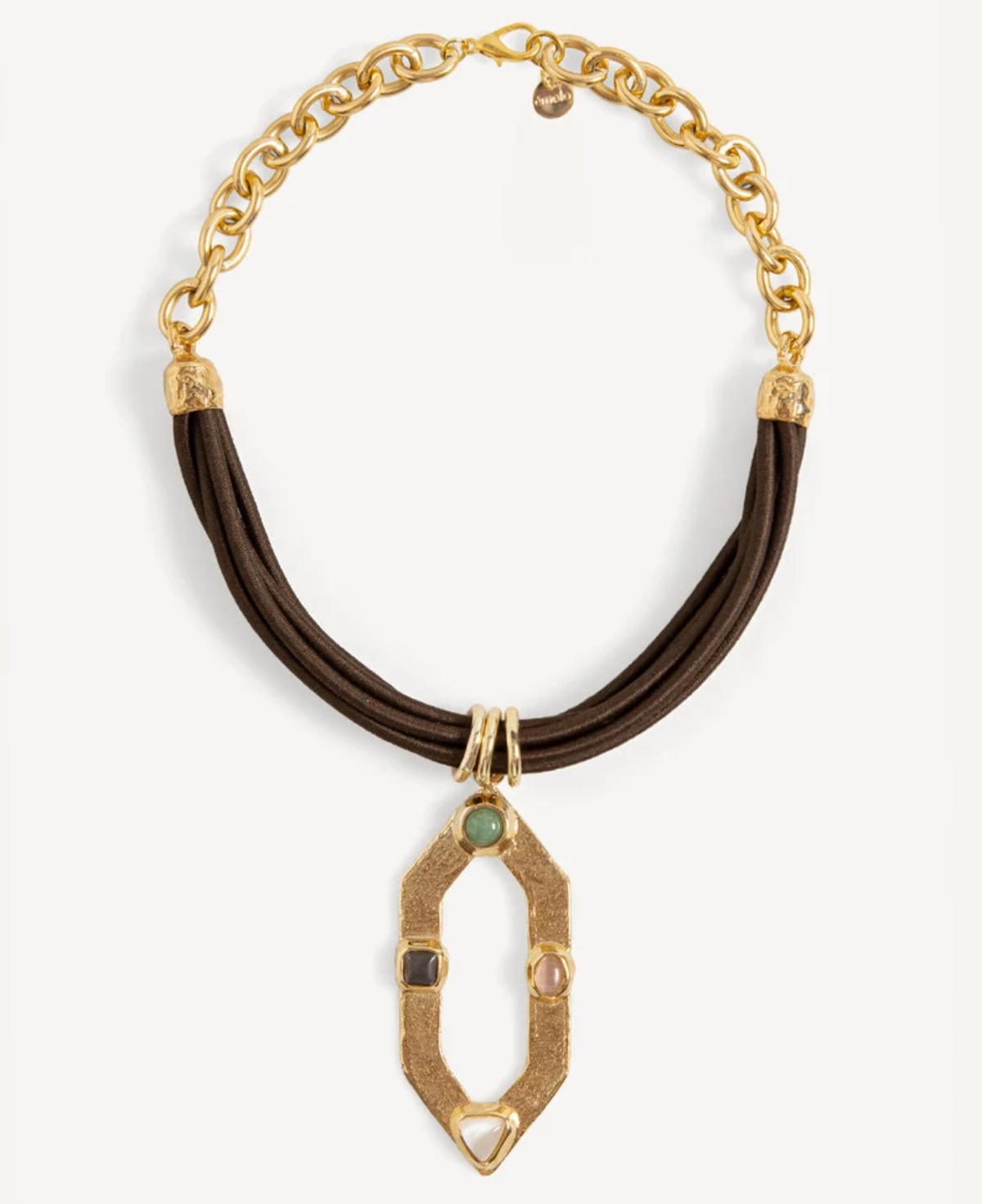 Collar Terrai Marrón Ency