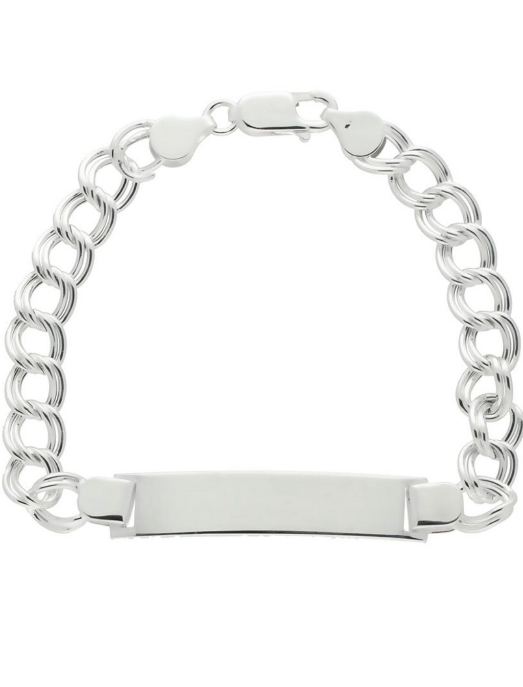 Pulsera esclava de plata de ley 925. 13-210046