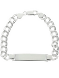 Pulsera esclava de plata de ley 925. 13-210046