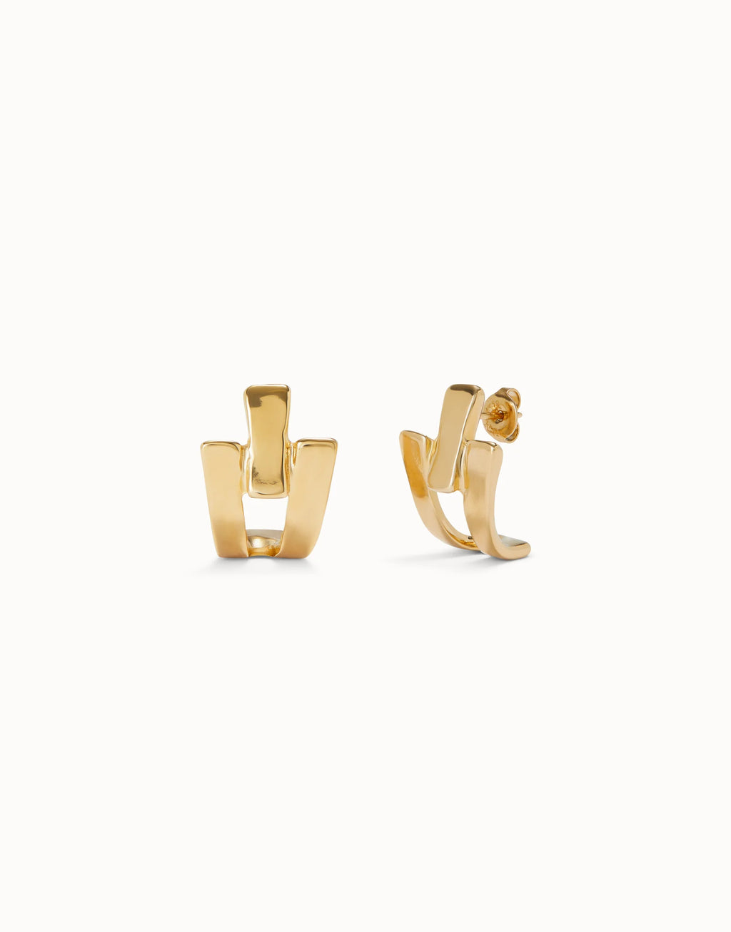 Pendientes PEN0979 bañados en oro de 18k