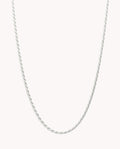 Cadena cordón palermo 1,5 mm de plata de ley 925 de 60 cm. 03-1173-60