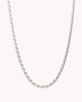 Cadena cordón palermo 3 mm de plata de ley 925 de 60 cm 03-1302-60