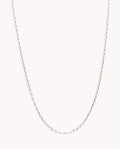 Cadena parma 1,5 mm de plata de ley 925 de 50 cm. 03-1250-50