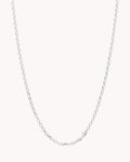 Cadena rolo como 1,7 mm de plata de ley 925 de 45 cm.  03-1257-45