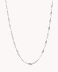 Cadena singapur siena 2 mm de plata de ley 925 de 40 cm. 03-1101-40