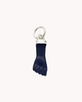 Colgante plata puño negro pequeño 07-6007