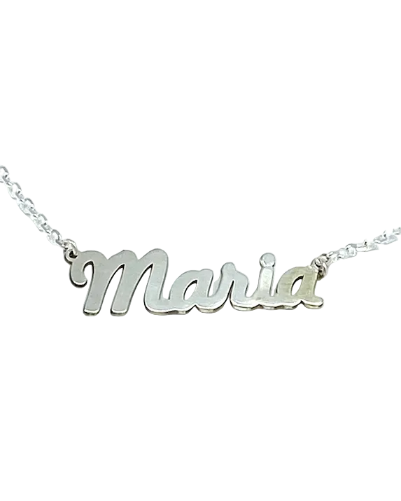 NOMBRE Personalizado CON CADENA 45 CM modelo 1