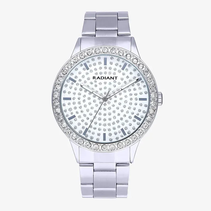 ECLIPSE 43MM WHITE DIAL SILVER BRAZ RA578204