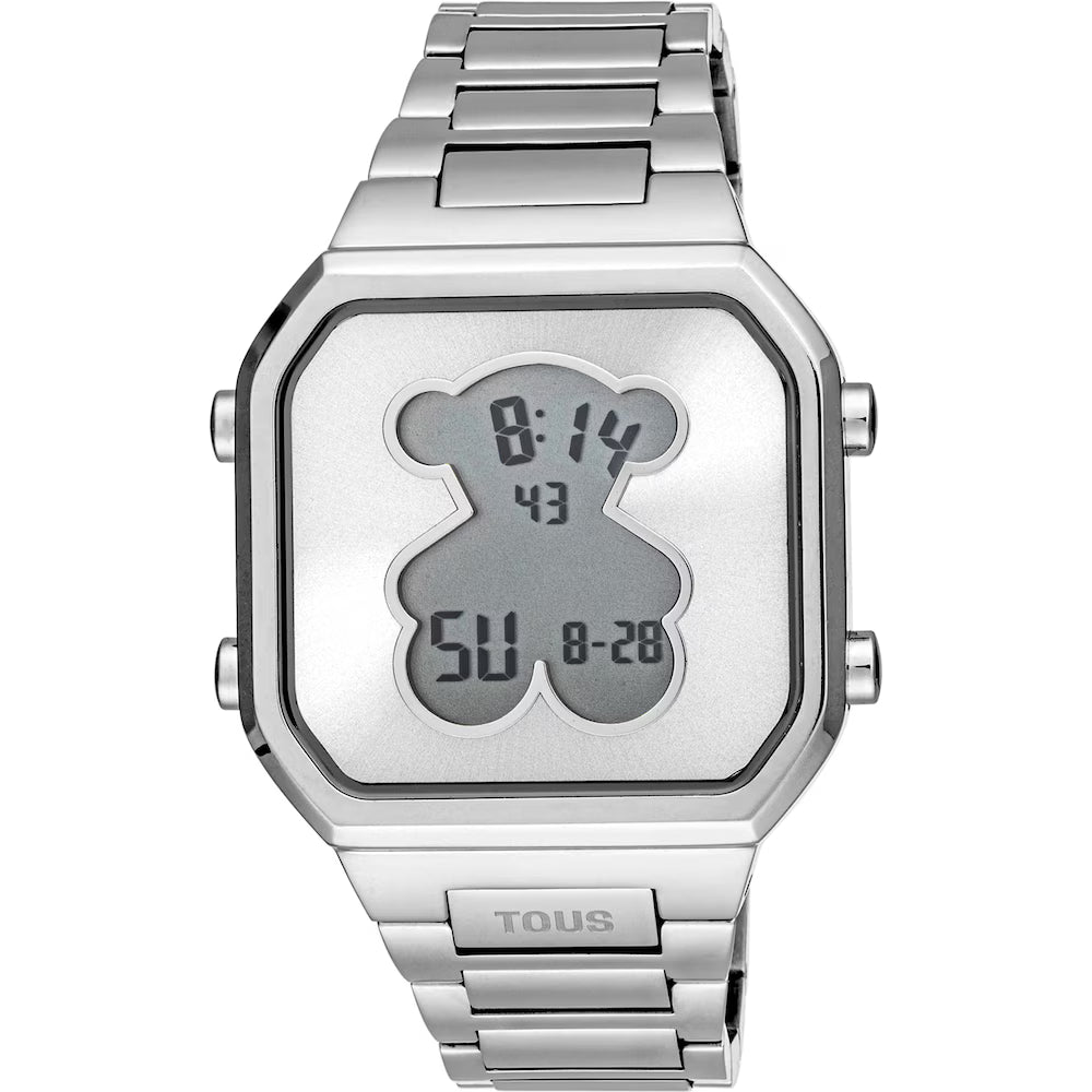 Reloj Tous digital con brazalete de acero SS D-BEAR