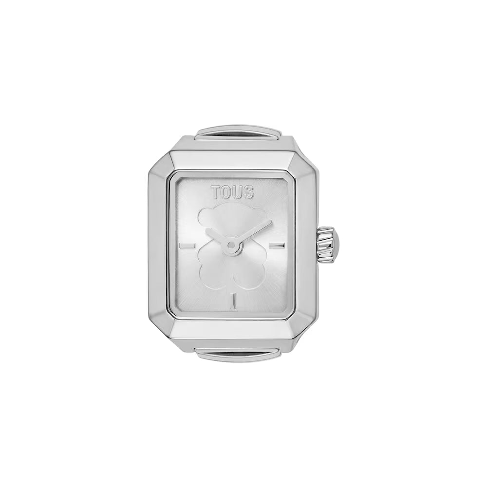 Anillo/Reloj analógico de acero KARAT 3000151812