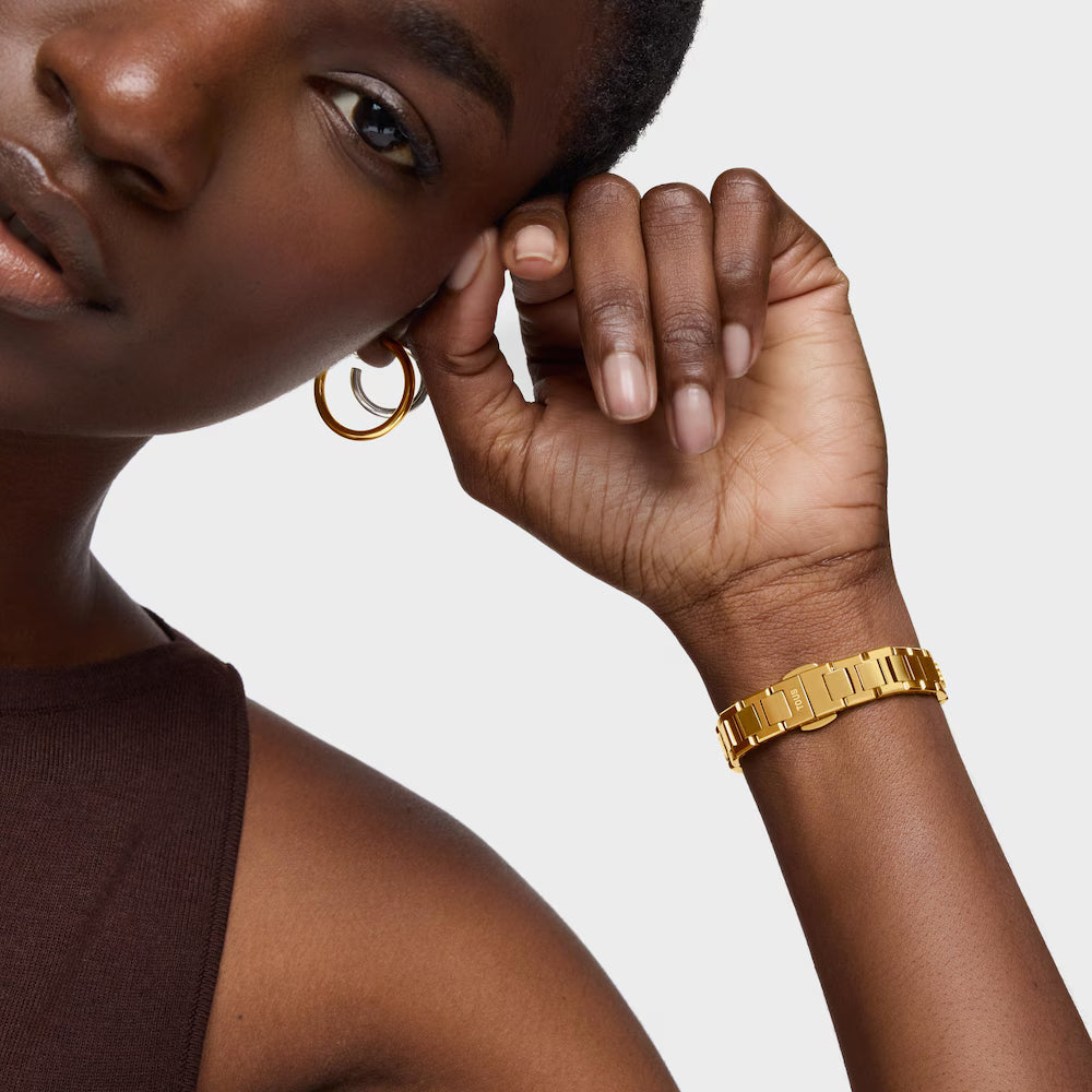 Reloj Tous analógico con brazalete de acero dorado Icon Time