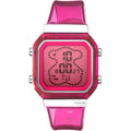 Reloj Tous digital de policarbonato fucsia y acero D-BEAR Fresh