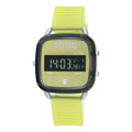 Reloj Tous digital de policarbonato con correa de silicona verde D-Logo Fresh