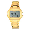 Bel-Air Tous Digital watch with gold colored IP steel strap