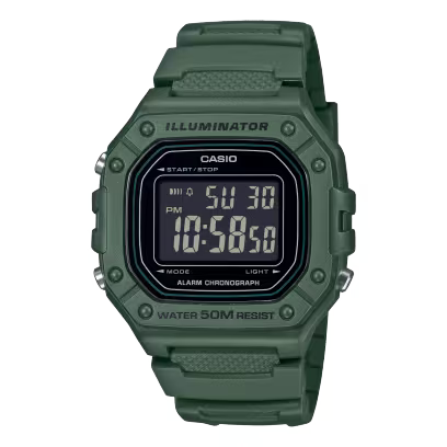 CASIO GOMA W-218 Series W-218H-3BV