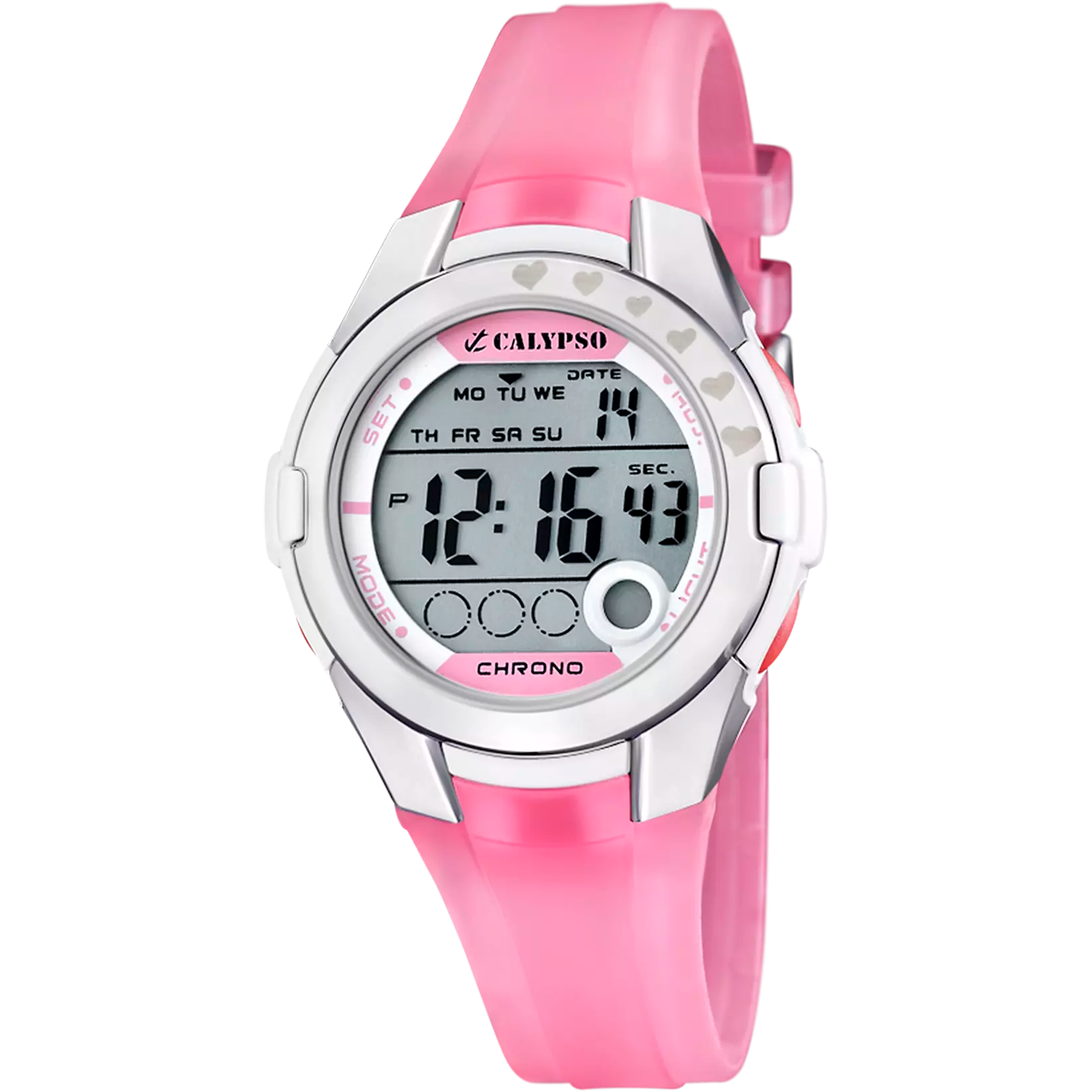 RELOJ CALYPSO DIGITAL CRUSH K5571/2 CORREA DE CAUCHO, INFANTIL