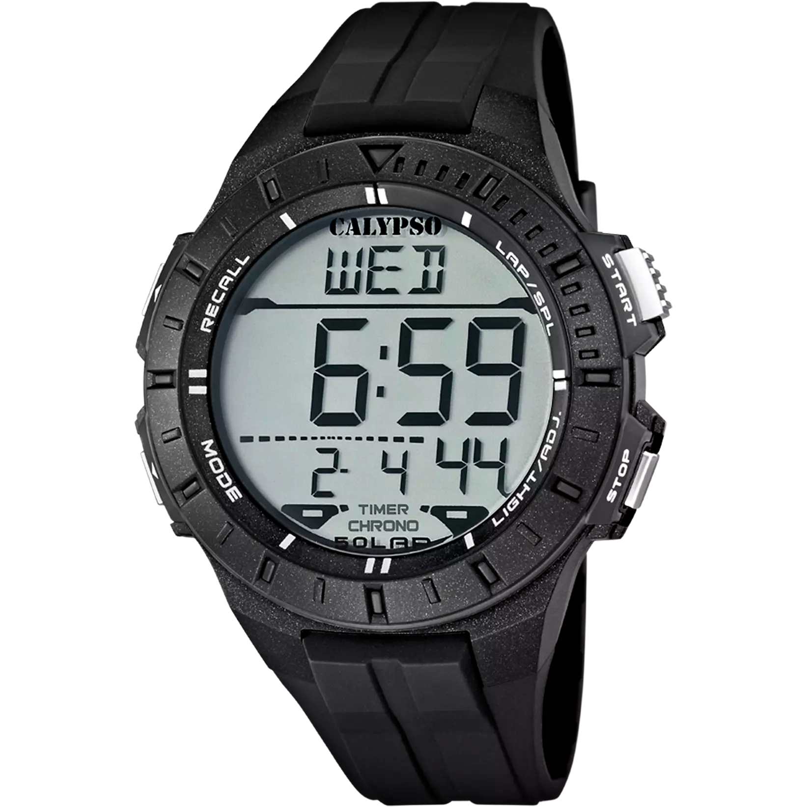 RELOJ CALYPSO COLOR SPLASH K5607/6 CORREA DE CAUCHO, HOMBRE