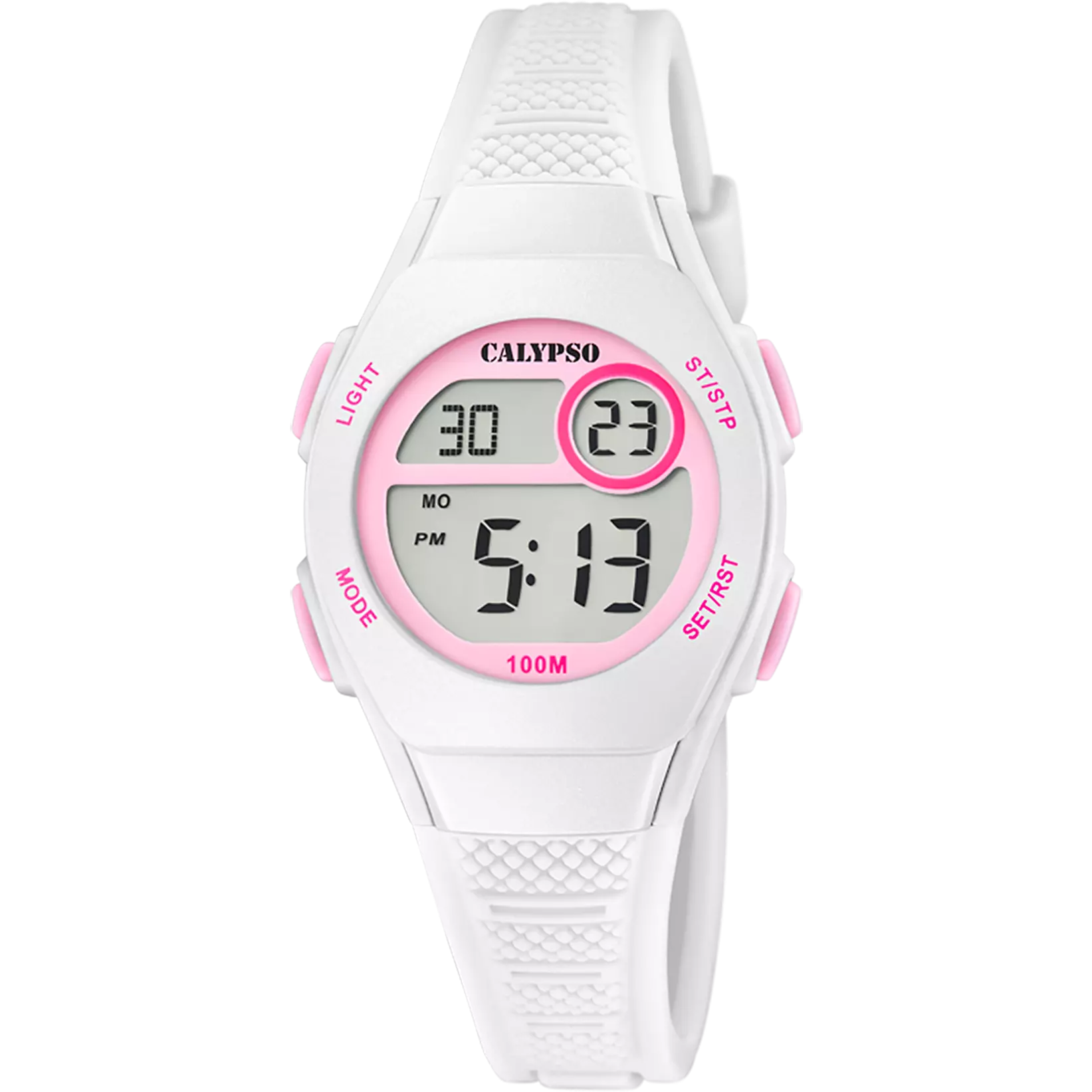 RELOJ CALYPSO JUNIOR COLLECTION K5831/1 NEGRO CORREA DE CAUCHO, INFANTIL
