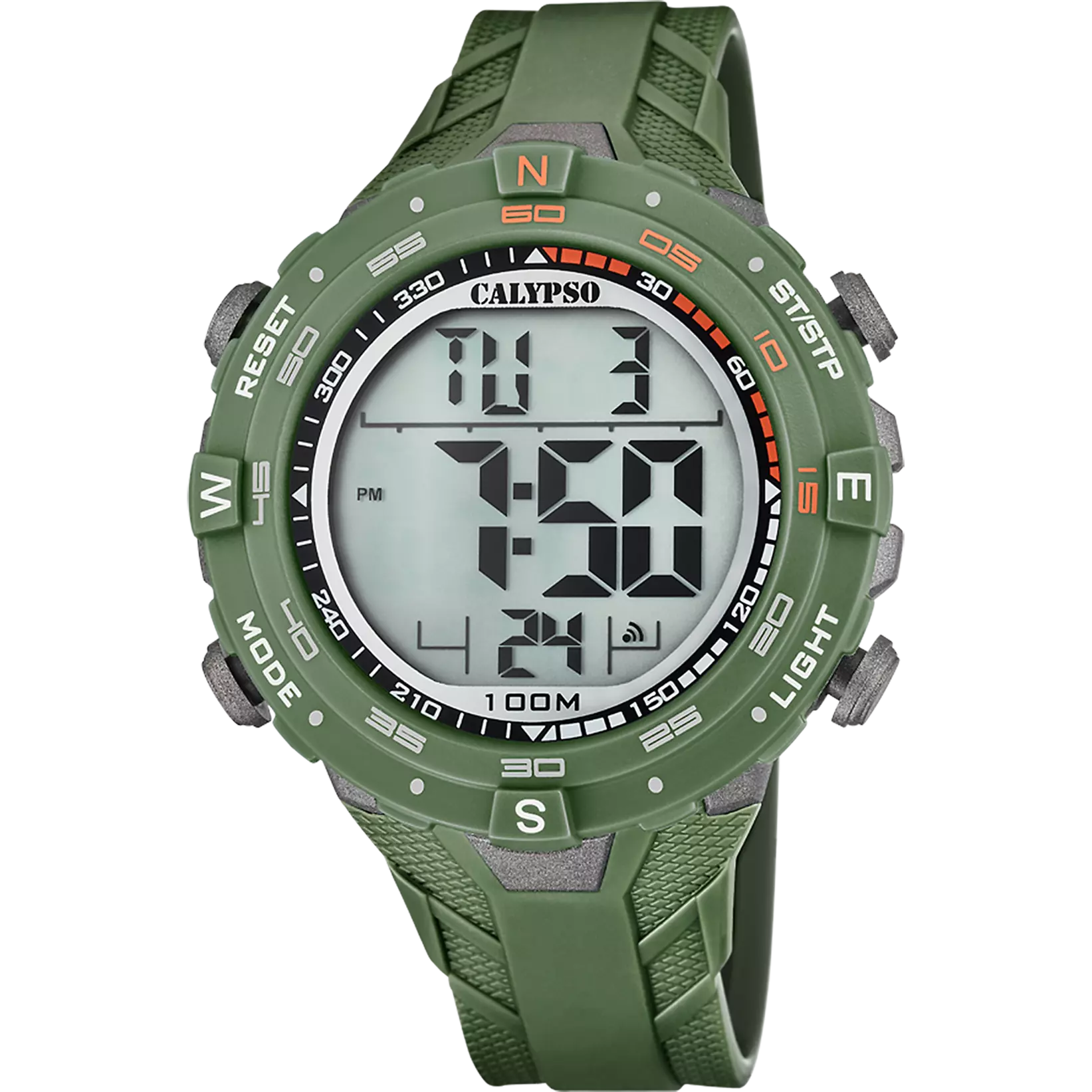 RELOJ CALYPSO K5838/1 NEGRO CORREA DE CAUCHO, HOMBRE
