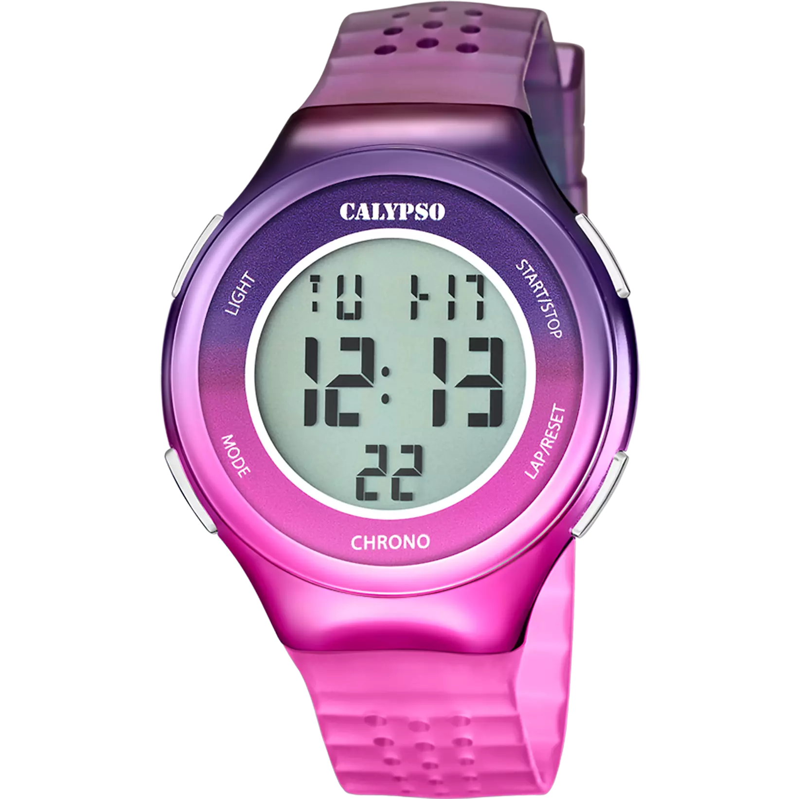 RELOJ CALYPSO COLOR SPLASH K5841/6 NEGRO CORREA DE CAUCHO, UNISEX
