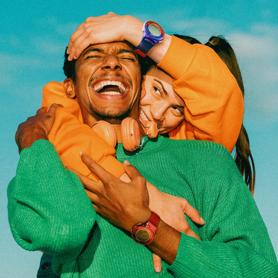 RELOJ CALYPSO COLOR SPLASH K5841/6 NEGRO CORREA DE CAUCHO, UNISEX