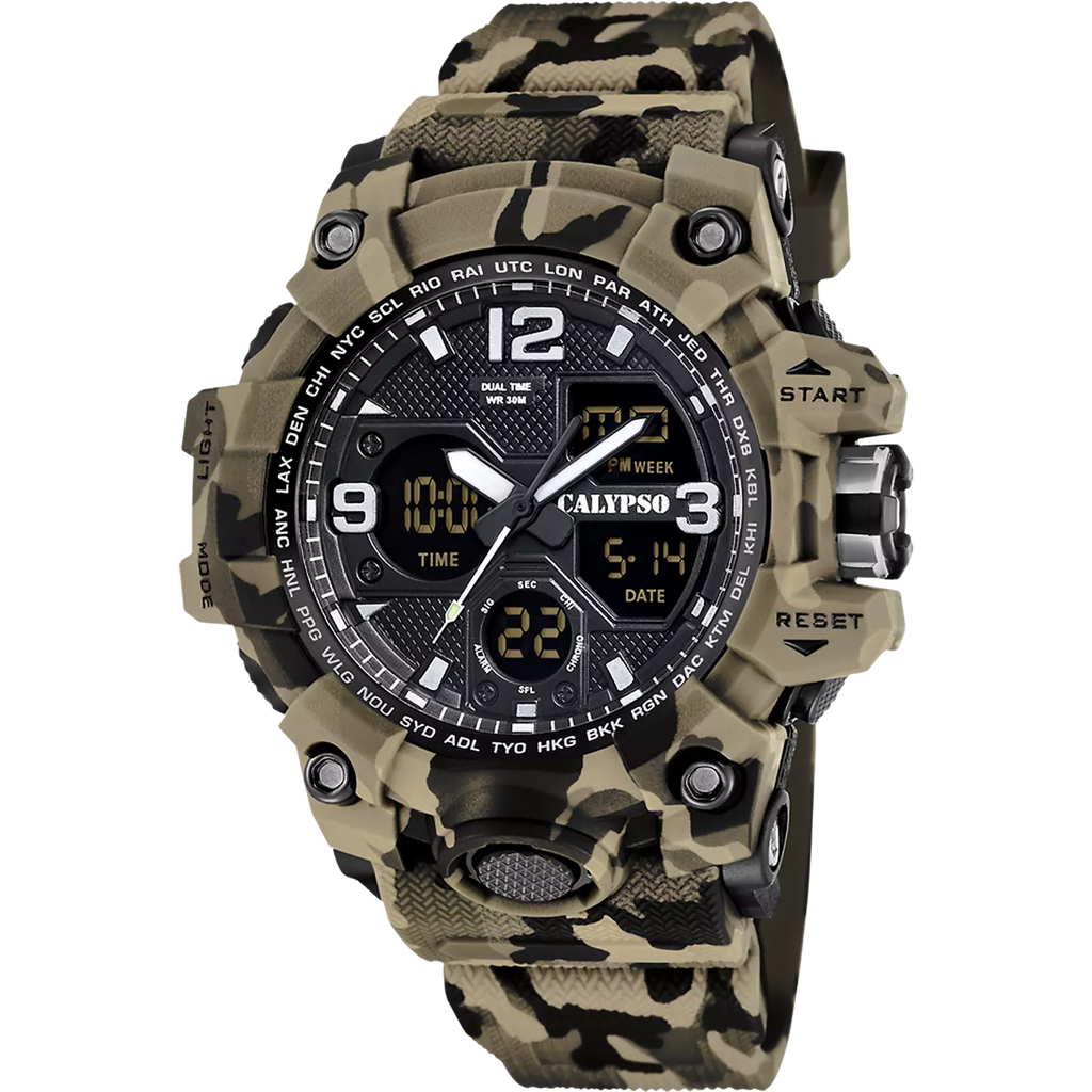 Reloj Calypso X-Trem K5855/1 marrón hombre