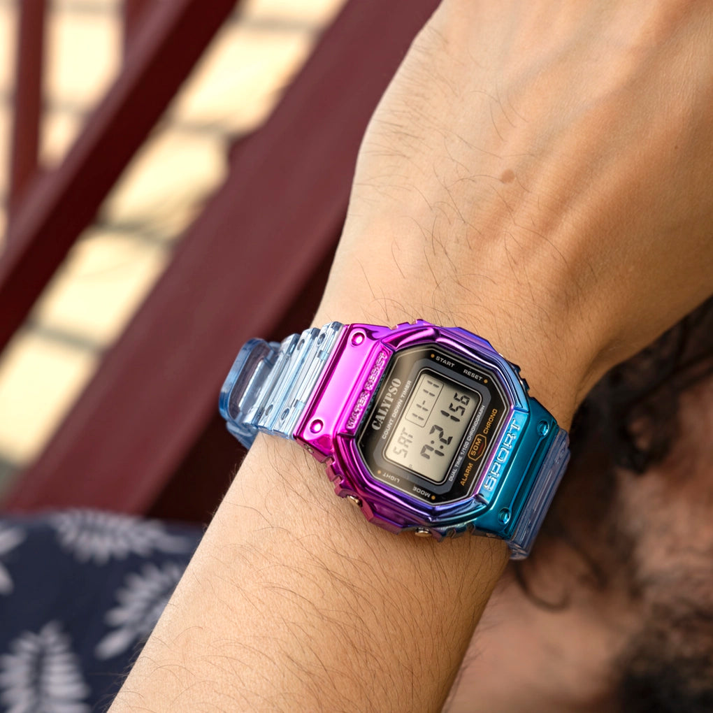 RELOJ CALYPSO COLOR SPLASH K5874/3 MORADO UNISEX