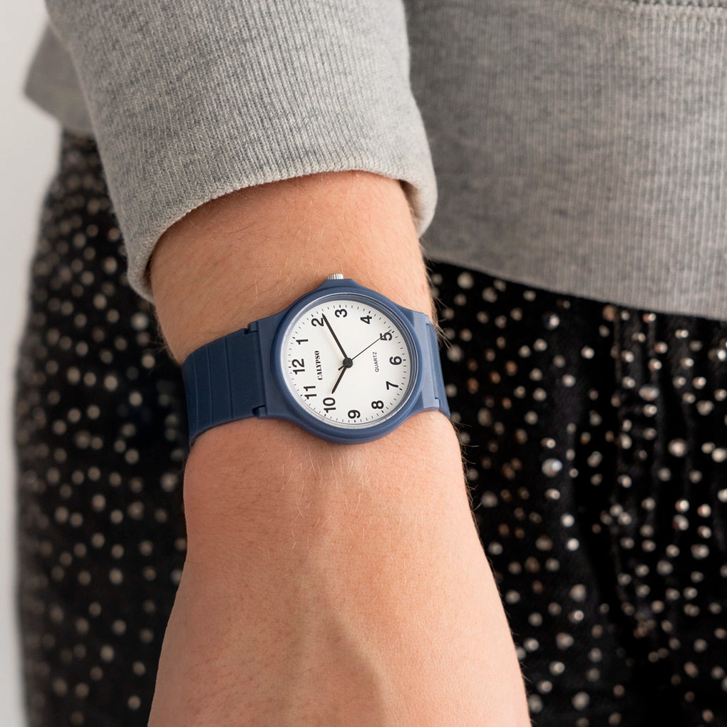 Reloj Calypso Sweet Time K5880/4 blanco correa de caucho, mujer