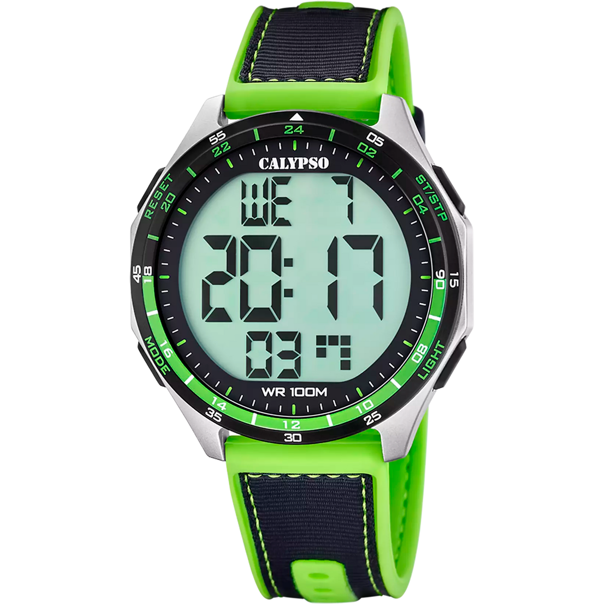 Reloj Calypso flash time K5887/2 correa de caucho, hombre