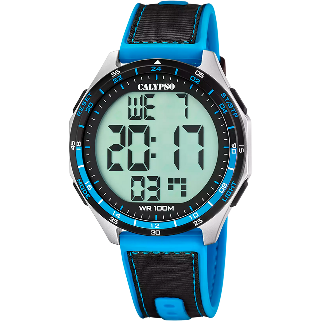 Reloj Calypso flash time K5887/3 correa de caucho, hombre