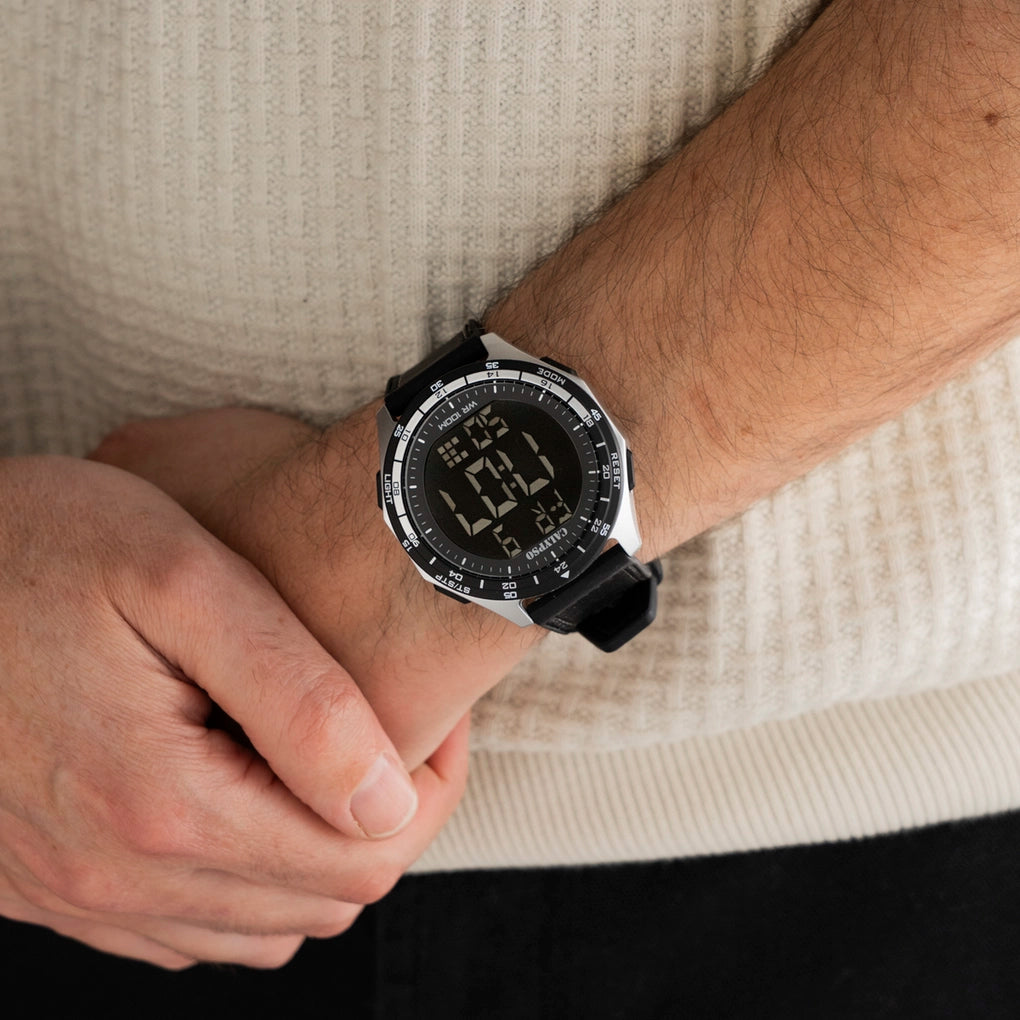 Reloj Calypso flash time K5887/4 correa de caucho, hombre