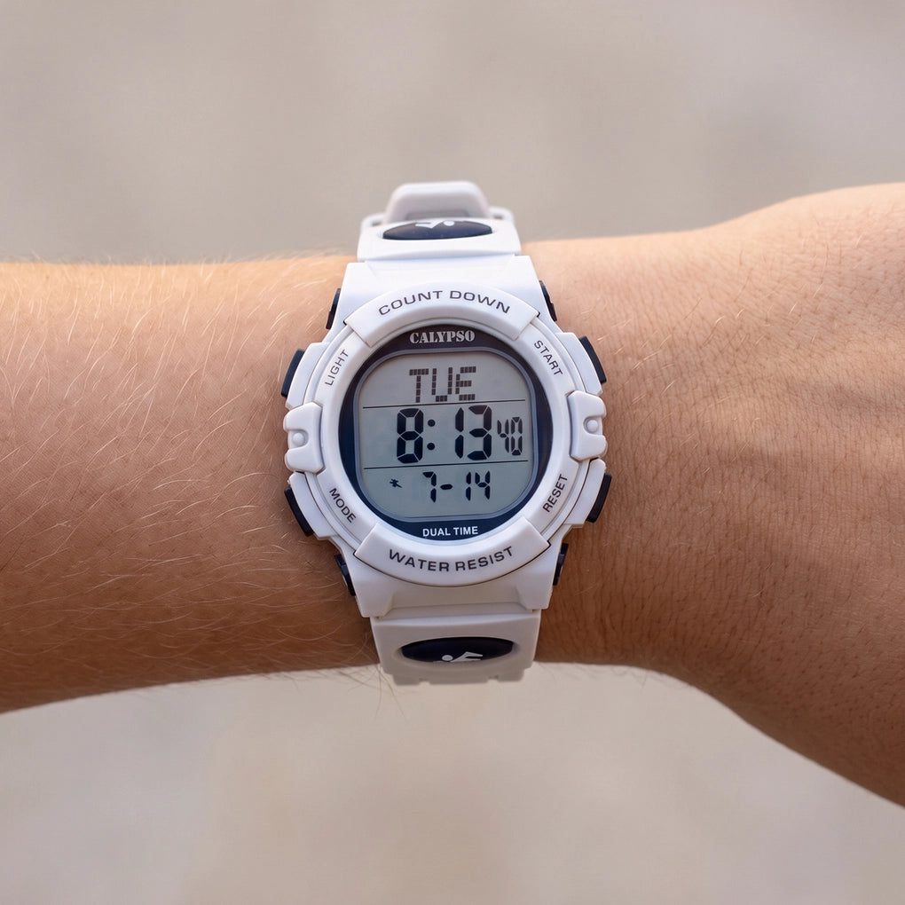 Reloj Calypso Digital Crush K6073/1 digital correa de caucho, hombre