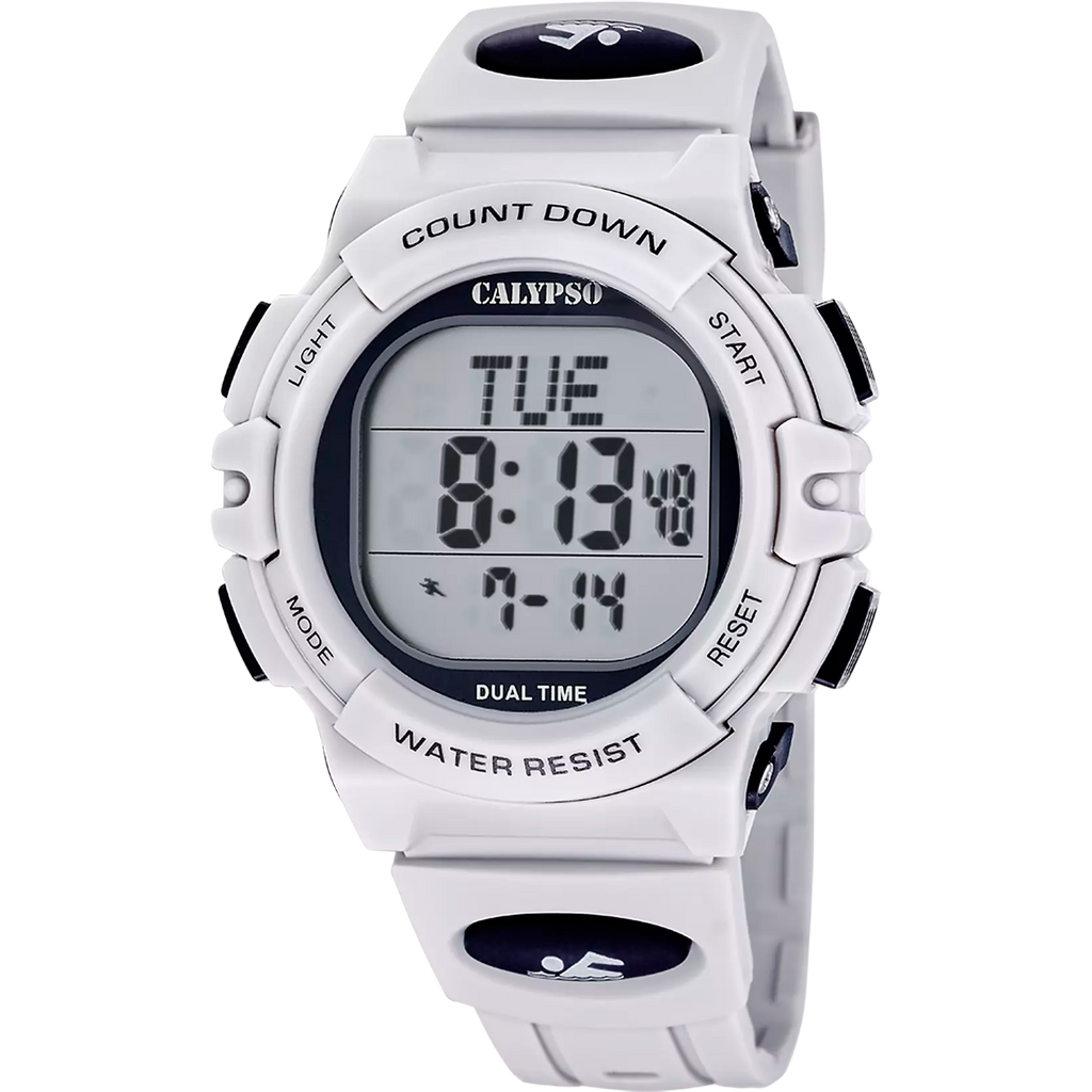 Reloj Calypso Digital Crush K6073/1 digital correa de caucho, hombre