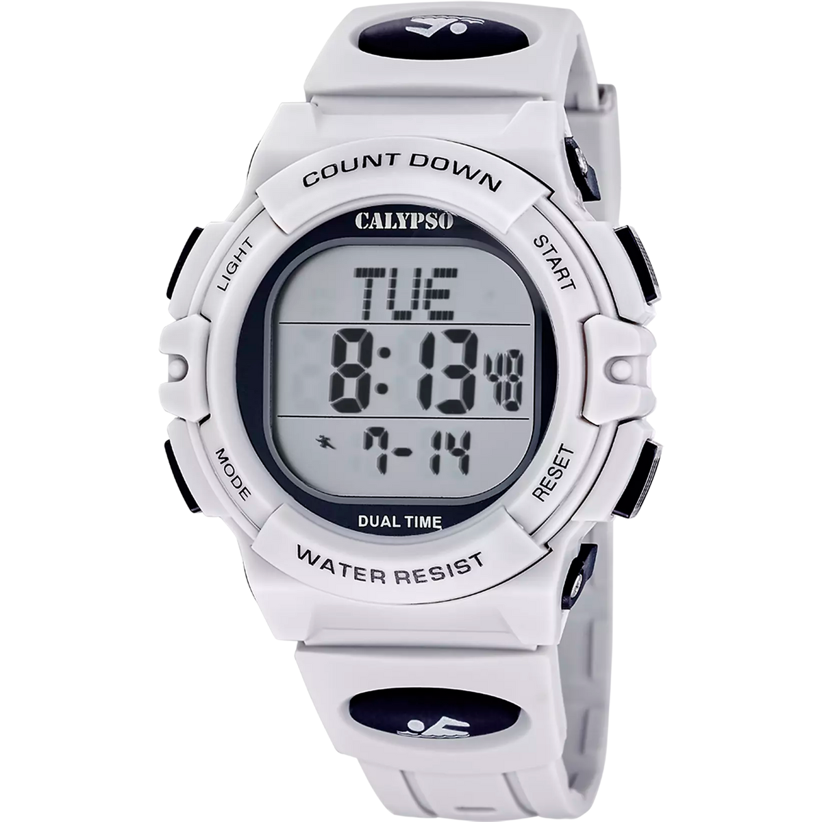 Reloj Calypso Digital Crush K6073/1 digital correa de caucho, hombre