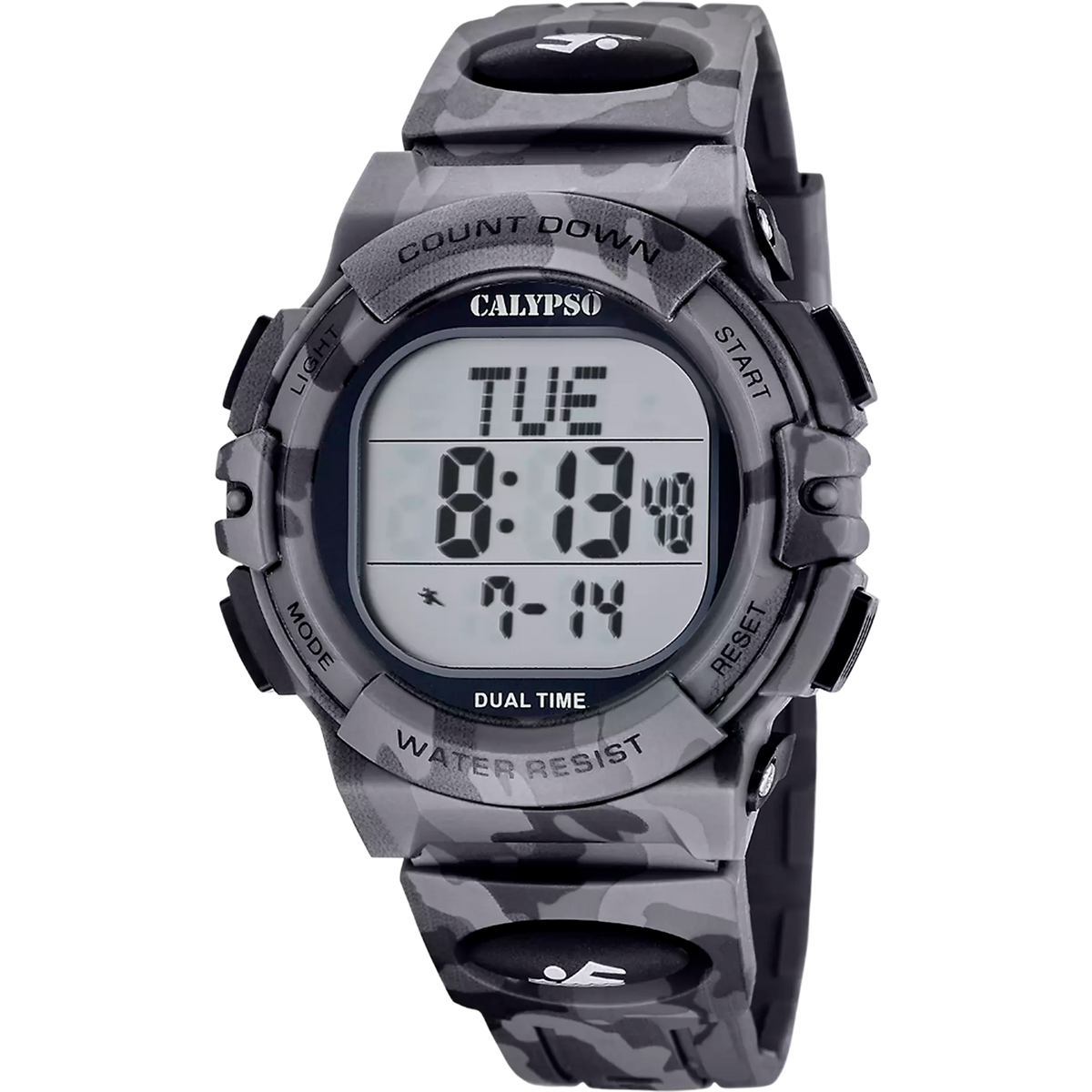 Reloj Calypso Digital Crush K6073/3 digital correa de caucho, hombre