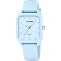 Reloj Calypso Trendy K6086/3 azul correa de silicona, mujer