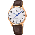 RELOJ LOTUS 18404/E BLANCO CORREA DE CUERO, HOMBRE