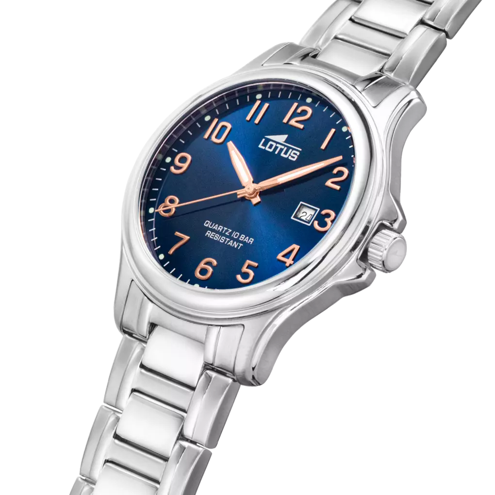 RELOJ DE HOMBRE LOTUS CLASSIC STEEL CON ESFERA AZUL 18645/2