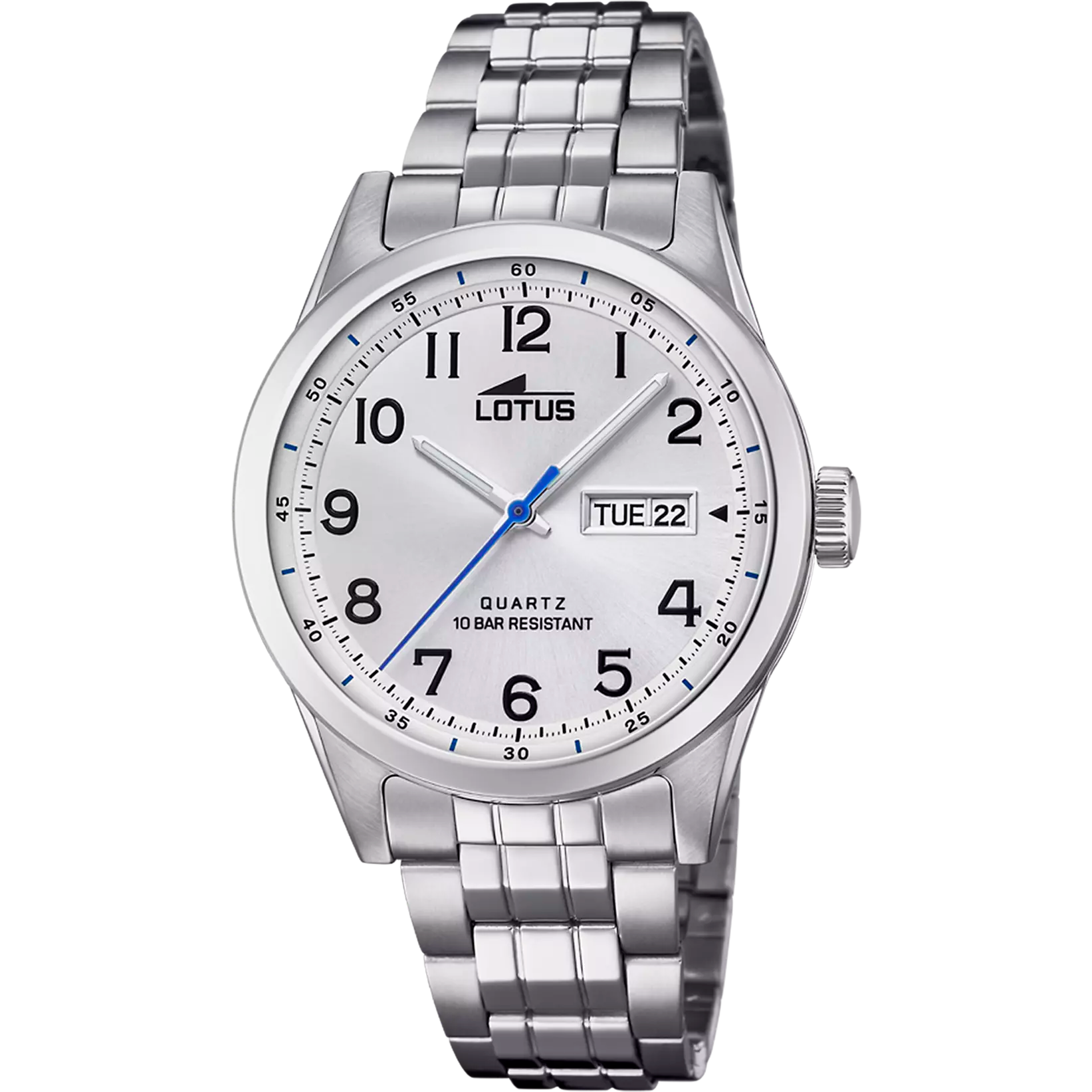 RELOJ DE HOMBRE LOTUS CLASSIC STEEL CON ESFERA BLANCA 18670/1