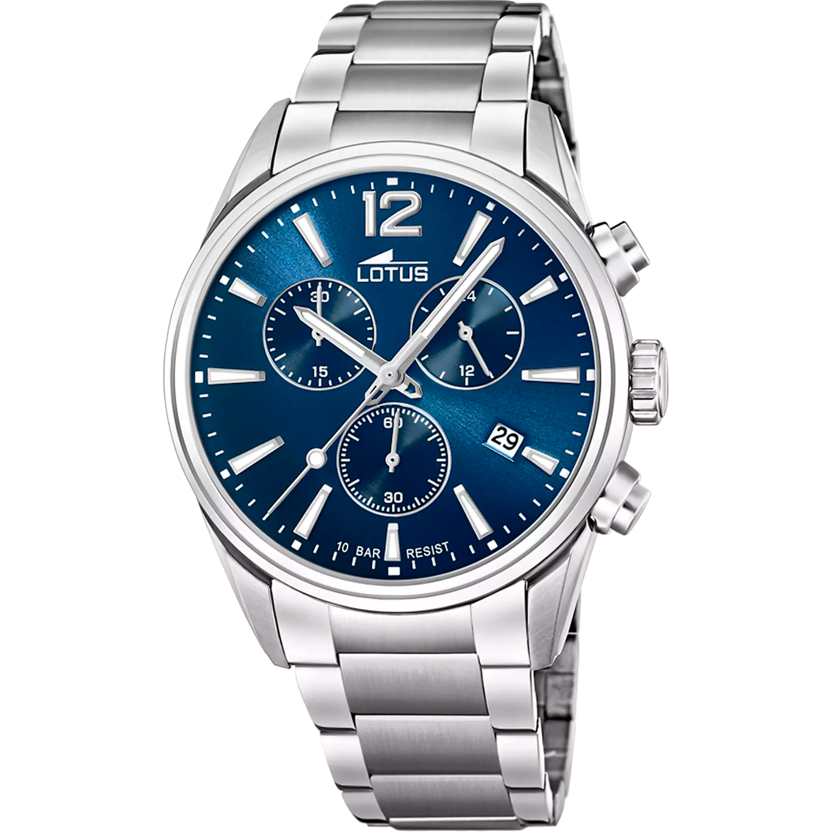 RELOJ DE HOMBRE LOTUS CHRONO CON ESFERA AZUL 18690/1