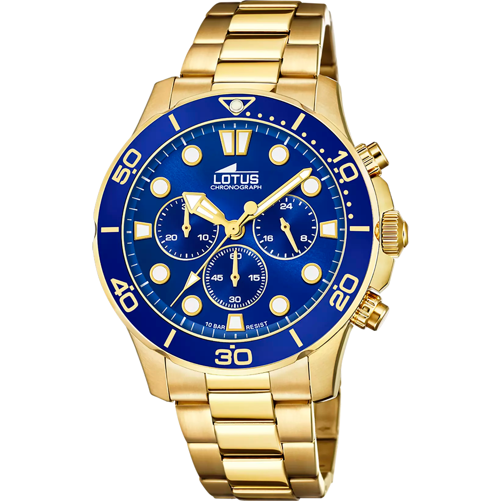 RELOJ DE HOMBRE LOTUS EXCELLENT CON ESFERA AZUL 18758/1