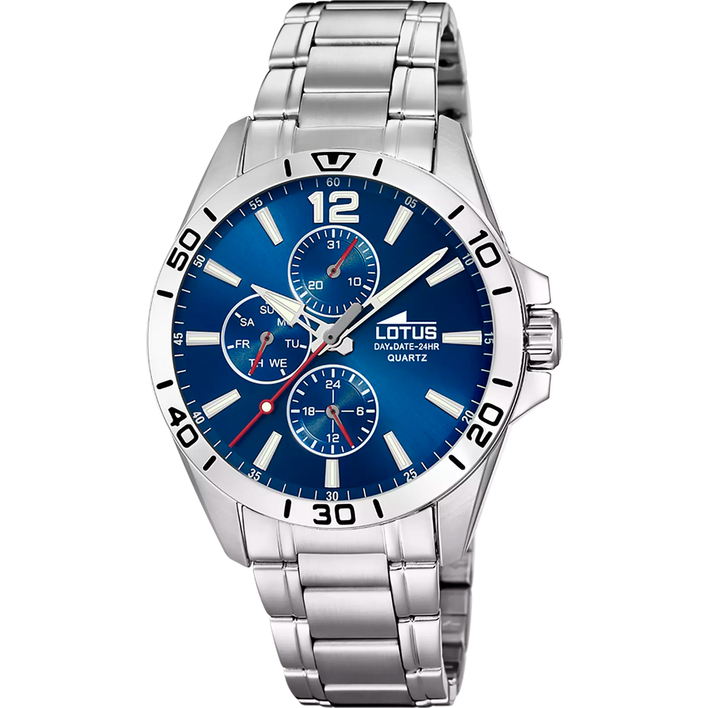 RELOJ DE HOMBRE LOTUS MULTIFUNCTION CON ESFERA AZUL 18812/1